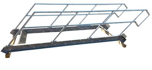 Metalen trap 243cm galva, Doe-het-zelf en Bouw, Metalen, Ophalen