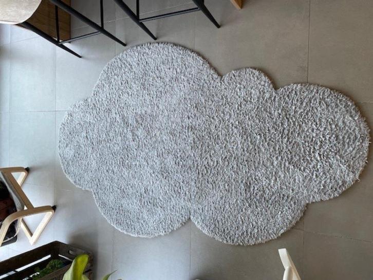 Wolktapijt kids kleur grijs, Kinderen en Baby's, Kinderkamer | Bedden, Zo goed als nieuw, 180 cm of meer, 100 cm of meer, Ophalen