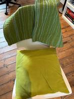 Kussenslopen, groene tint., Huis en Inrichting, Woonaccessoires | Kussens, Ophalen, Gebruikt