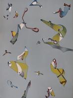 Litho Jan Voss _ heel kleine oplage, Antiek en Kunst, Ophalen