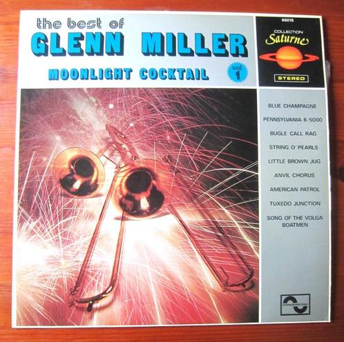 Vinyl 33 T "Glen Miller - Moonlight-cocktail" Vol. 1, Cd's en Dvd's, Vinyl | Jazz en Blues, Gebruikt, Jazz en Blues, Verzenden