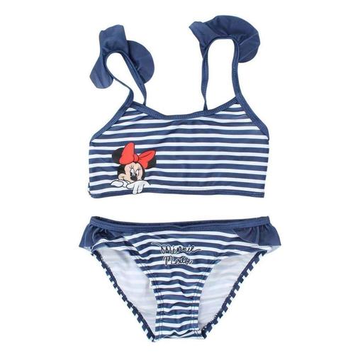 Minnie Mouse Bikini Marine - Maat 92/98 - 104/110 - 116/128, Kinderen en Baby's, Kinderkleding | Kinder-zwemkleding, Nieuw, Bikiniset