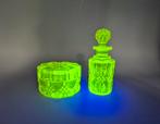 Val saint Lambert (Uranium Glass), Ophalen of Verzenden