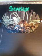 lp - savatage - sirens - uk 1985 mfn 48, Cd's en Dvd's, Vinyl | Hardrock en Metal, Ophalen of Verzenden, Gebruikt