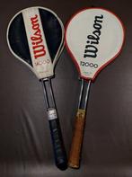 2 tennisrackets Wilson T2000 en T4000 met hoes, Sport en Fitness, Tennis, Gebruikt, L4, Ophalen of Verzenden, Wilson