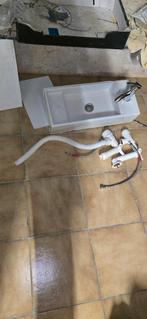 Lavabo, Doe-het-zelf en Bouw, Sanitair, Ophalen, Zo goed als nieuw, Wastafel