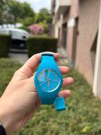 Turkoois ijshorloge, Handtassen en Accessoires, Horloges | Dames, Ophalen, Zo goed als nieuw