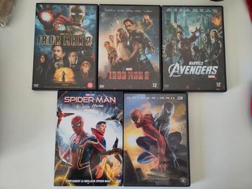 DVD'S: Marvel, After serie, Belgische/Franse/Engelse films disponible aux enchères