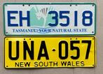 Nummerplaat plaque immatriculation AUSTRALIË TASMANIA, Ophalen of Verzenden, Zo goed als nieuw