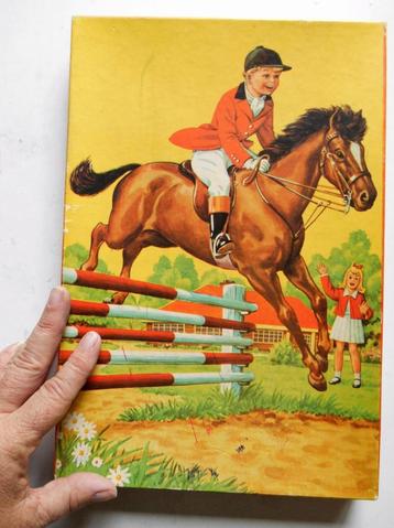 Puzzle en bois jeune cavalier à cheval, Antiquités & Art, Enlèvement ou Envoi