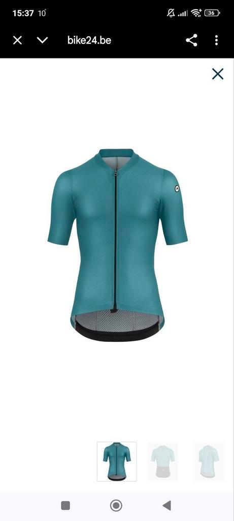 ASSOSS Mille GT Jersey s11 Maillot, Fietsen en Brommers, Fietsaccessoires | Fietskleding, Zo goed als nieuw, S, Ophalen