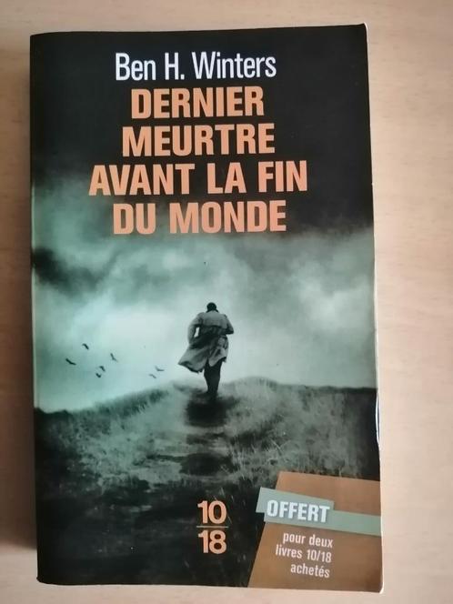 Dernier meurtre avant la fin du monde de Ben H. Winters, Boeken, Romans, Ophalen of Verzenden