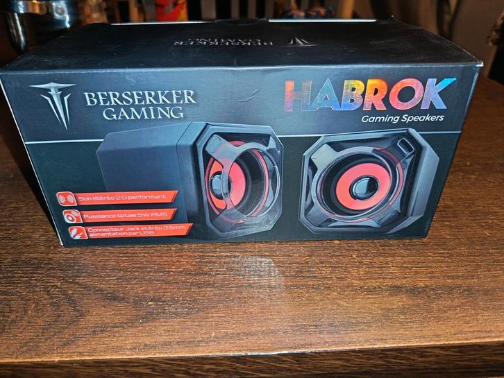 Enceinte gaming, Informatique & Logiciels, Ordinateurs & Logiciels Autre, Utilisé, Enlèvement ou Envoi