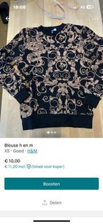 Blouse divided, Noir, H en m, Porté, Autres tailles