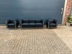 Originele Cassina Lc2 Le Corbusier 3z + 2x 1zit in Topstaat, Ophalen of Verzenden, Leer, Knoll sede artifort b&b italia tecno flos togo leolux mah jong