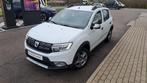 Dacia Sandero Stepway TCe90, AUTOMAAT, sensor A, camera, GPS, Auto's, Dacia, 898 cc, Stof, Euro 6, Wit