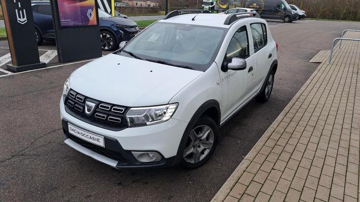 Dacia Sandero Stepway TCe90, AUTOMAAT, sensor A, camera, GPS, Auto's, Dacia, Bedrijf, Te koop, Sandero, ABS, Achteruitrijcamera