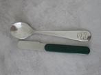 Lot 2 couverts enfant, Ophalen of Verzenden, Gebruikt, Inox of Chroom, Los bestek