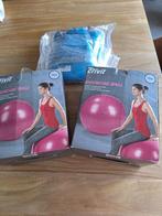 zitbal : 2x roze + 1x blauw, Sport en Fitness, Fitnessmaterialen, Ophalen, Nieuw