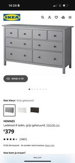 Hemnes 160x 96 ( 2 maanden oud), Huis en Inrichting, Ophalen, Zo goed als nieuw