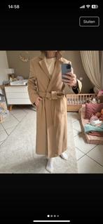 Lange wollen mantel jas, Kleding | Dames, Jassen | Winter, Ophalen of Verzenden, Zo goed als nieuw, Maat 38/40 (M)