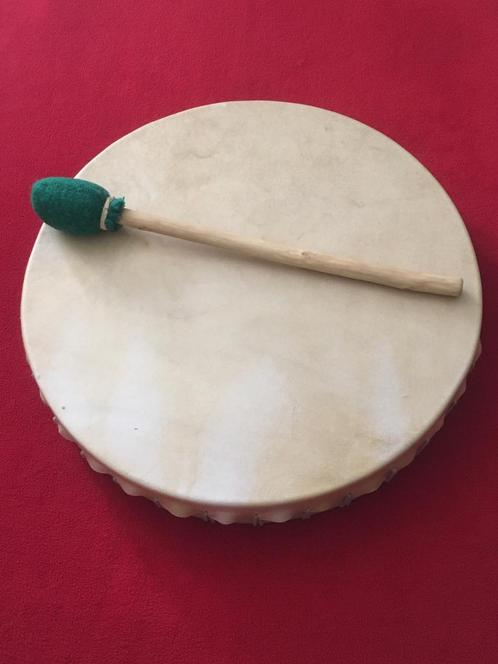 Sjamanen Drum - 46 cm - met Hoes - Handvervaardigd, Muziek en Instrumenten, Percussie, Nieuw, Ophalen of Verzenden