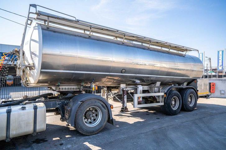 Magyar CITERNE HYDROLIQUE MONO-CUVE + 26.000 L (bj 2008), Auto's, Vrachtwagens, Bedrijf, Te koop, Aanhangers en Opleggers, Overige brandstoffen