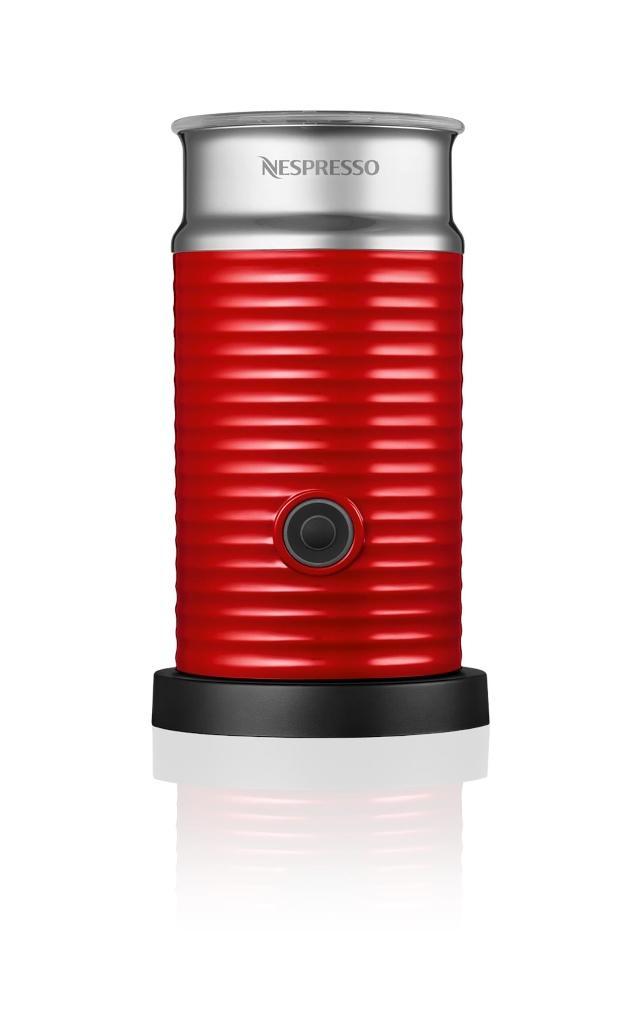 Mousseur à lait Nespresso Aeroccino 4 sexy rouge, Electroménager, Mousseurs à lait, Comme neuf, Mousseur à lait électrique, Enlèvement