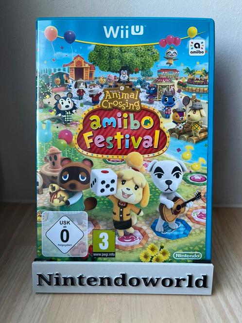 Animal Crossing Amiibo Festival (WiiU), Games en Spelcomputers, Games | Nintendo Wii U, Zo goed als nieuw, Ophalen