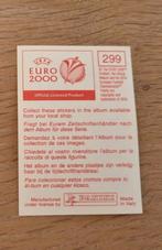 Panini Euro 2000 GEZOCHT rode achterkant, Ophalen of Verzenden, Zo goed als nieuw