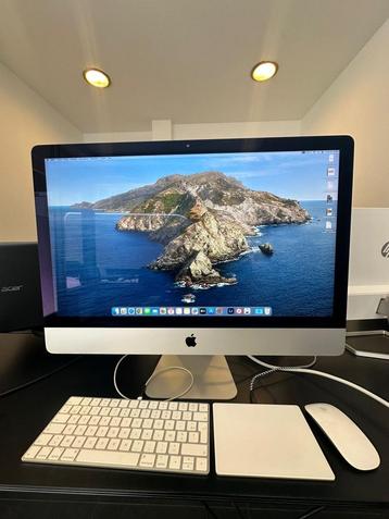 iMac Retina 5k 27 inch 2017 met toetsenbord,touchpad en muis, Computers en Software, Ophalen, Zo goed als nieuw, IMac