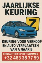 Z platen, keuring, herkeuring, transport, herstellingen., Diensten en Vakmensen, Garantie, Autoruitschadeherstel