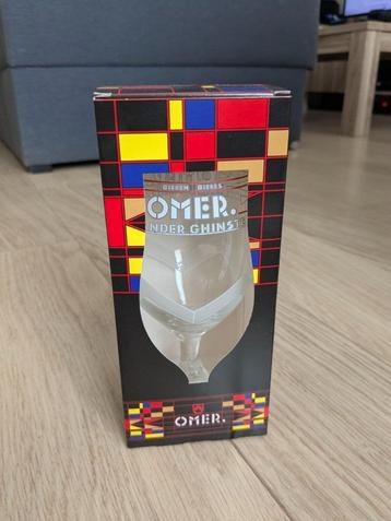  Authentiek Omer Bierglas - Nieuw in Doos beschikbaar voor biedingen