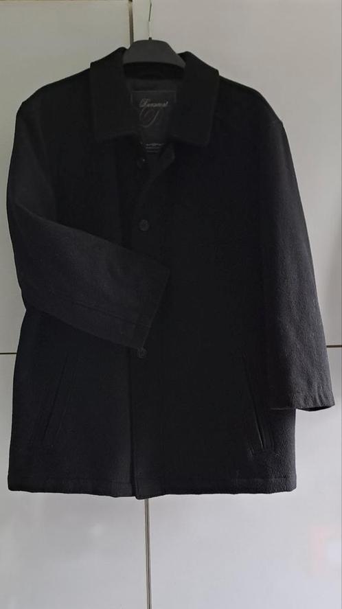 Mooie geklede lange zwarte winterjas "Dansaert Blue", Kleding | Heren, Jassen | Winter, Zo goed als nieuw, Zwart, Ophalen