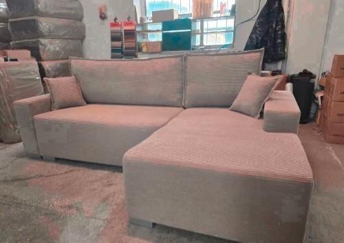 Omvormbare 3-zits slaapbank, Huis en Inrichting, Slaapkamer | Slaapbanken, Nieuw, 160 cm, Beige, Grijs, Zwart, Verzenden