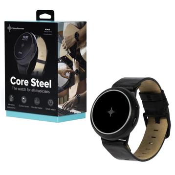 Soundbrenner Core Steel Music Watch, dB Meter, Metronoom,... beschikbaar voor biedingen