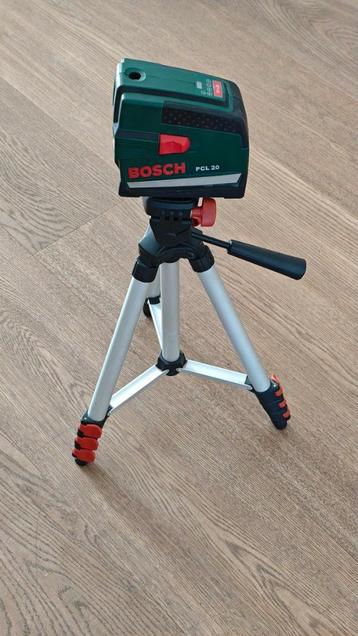 Bosch PCL 20 laser met statief en opbergtas beschikbaar voor biedingen
