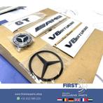 W190 C190 R190 AMG GT LOGO SET ZWART Mercedes GTC GTS GTR EM