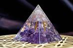 Pyramide Orgonite Arbre Quartz et Améthyste, Verzamelen, Ophalen of Verzenden, Zo goed als nieuw