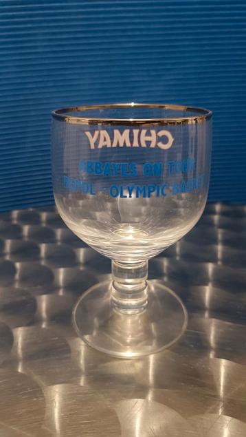 Verre Chimay 18cl abbaye on tour REPDL - Olympic basket beschikbaar voor biedingen