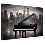 Toile piano 70x50cm - 18mm., Antiquités & Art, Envoi