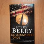 DE VERDWENEN ORDE - STEVE BERRY, Enlèvement ou Envoi, Steve Berry