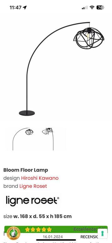 Moderne design lamp- Linge Roset- Hiroshi Kawano