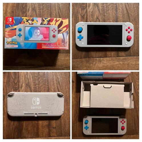 Nintendo Switch Lite Japans Pokémon-zwaard en -schild, Games en Spelcomputers, Spelcomputers | Nintendo Switch Lite, Zo goed als nieuw