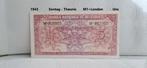 5 francs 1943 - Billet unc, Envoi, Billets en vrac