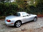 Mx-5 nbfl 1.6  2005, Auto's, Achterwielaandrijving, Zwart, 4 cilinders, Cabriolet