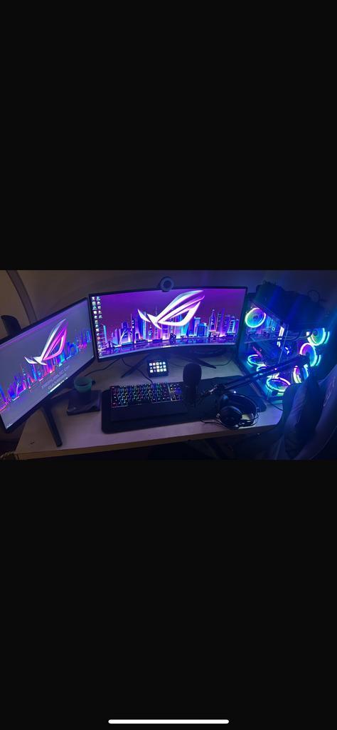 Pc Gaming, Computers en Software, Desktop Pc's, Zo goed als nieuw, HDD, Gaming, Ophalen