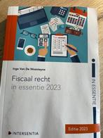 Fiscaal recht in essentie 2023, Boeken, Gelezen, Ophalen of Verzenden, Hoger Onderwijs, Intersentia