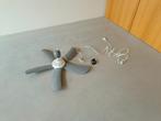 Plafondventilator compact demonteerbaar, Elektronische apparatuur, Ventilatoren, Ophalen, Zo goed als nieuw, Plafondventilator