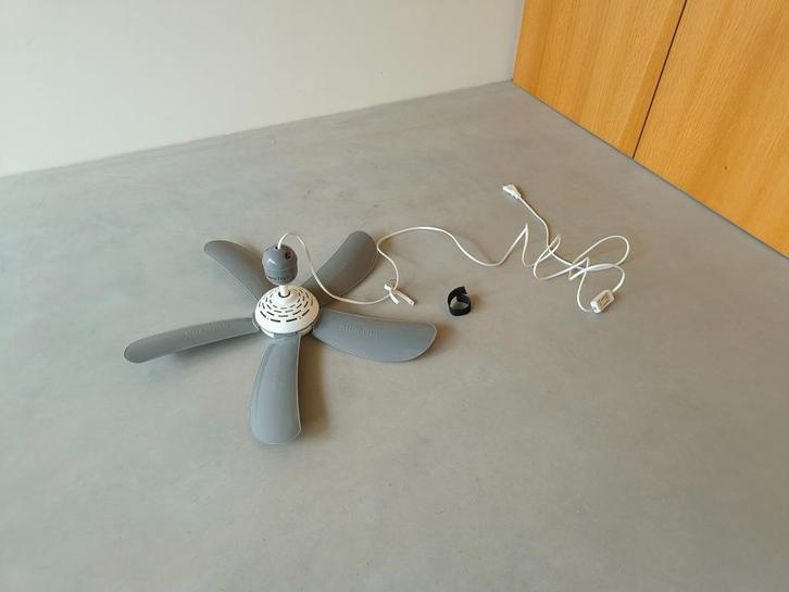Plafondventilator compact demonteerbaar, Elektronische apparatuur, Ventilatoren, Zo goed als nieuw, Plafondventilator, Ophalen